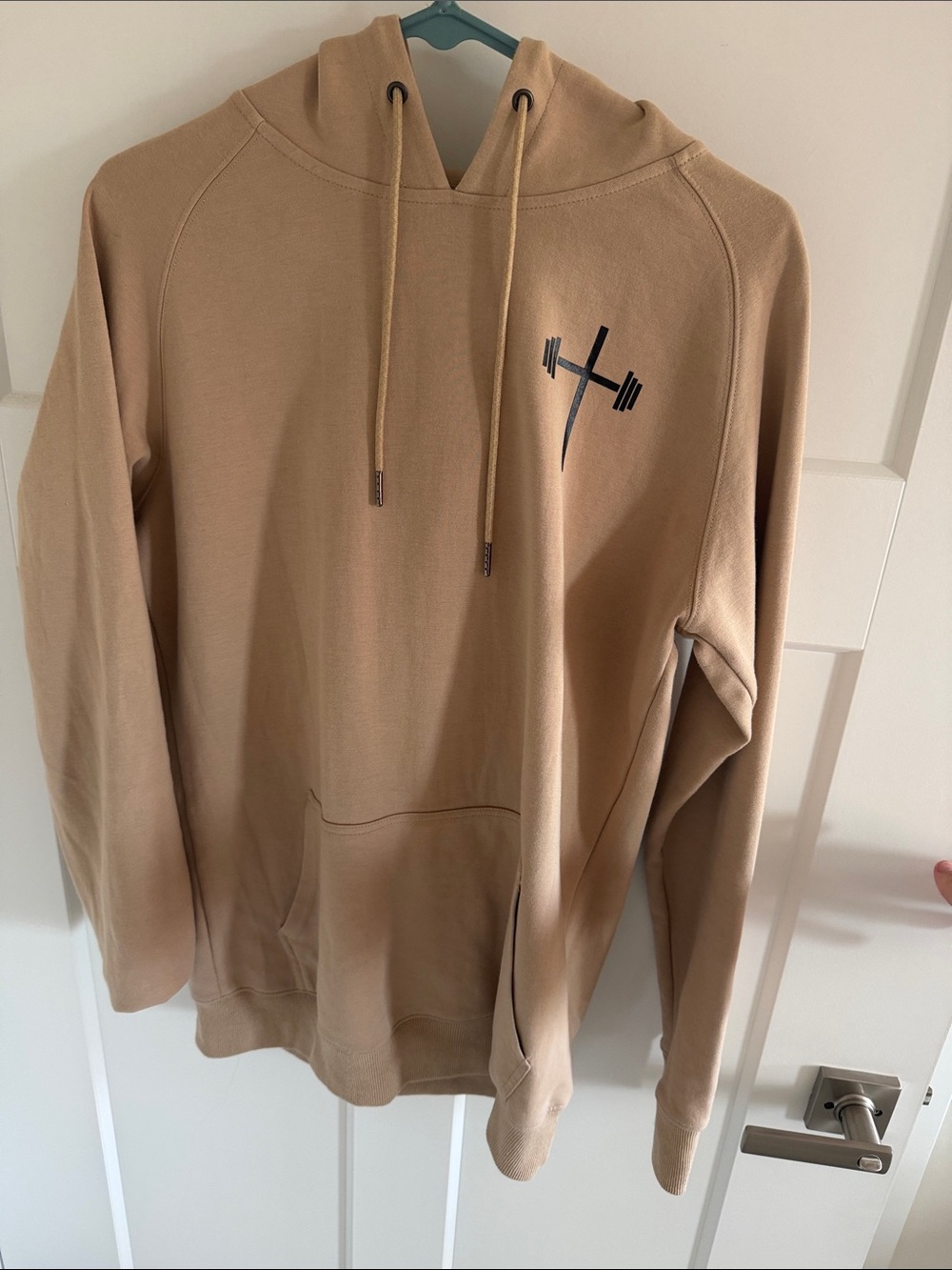 Men's Tan Holestrength sweatshirt tan/beige barely worn